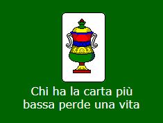 Nel cuc, la carta bassa paga