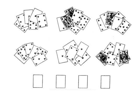 La disposizione delle carte secondo Lady Cadogan
