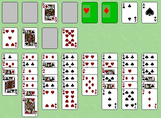 il solitario Eight off